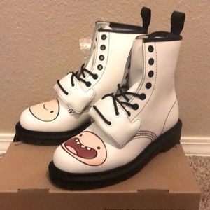 NEW Dr. Martens FINN Adventure Time Boots RARE!  US Womens Sz 6